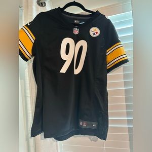 Gently worn Ladies XL NFL Steelers Jersey